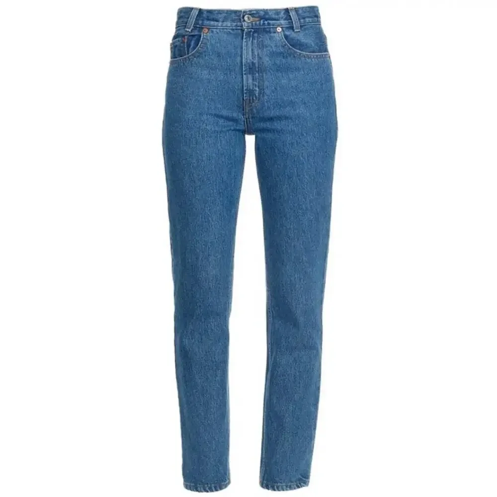 Re/Done Jeans Academy Fit High Rise Straight Leg, EUC, Size 26, MSRP $395